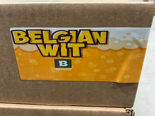 Belgian wit do it self beerkit (36x) - afbeelding 1 van  5