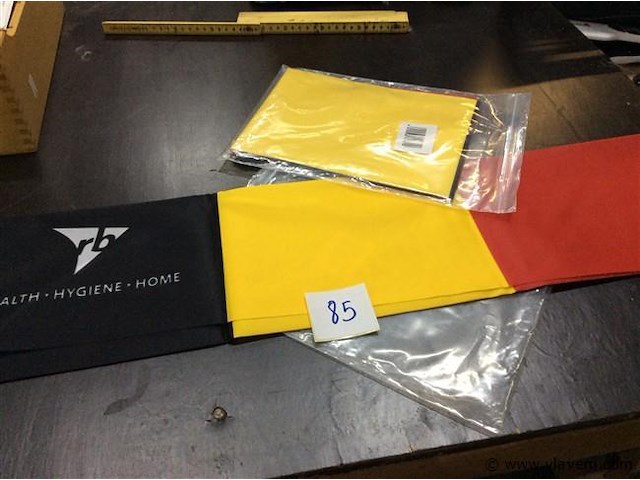 Belgische vlag 2stuks - afbeelding 1 van  1