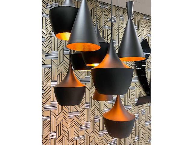 Beliani carson - 9-delige - aluminium design hanglamp - afbeelding 5 van  10