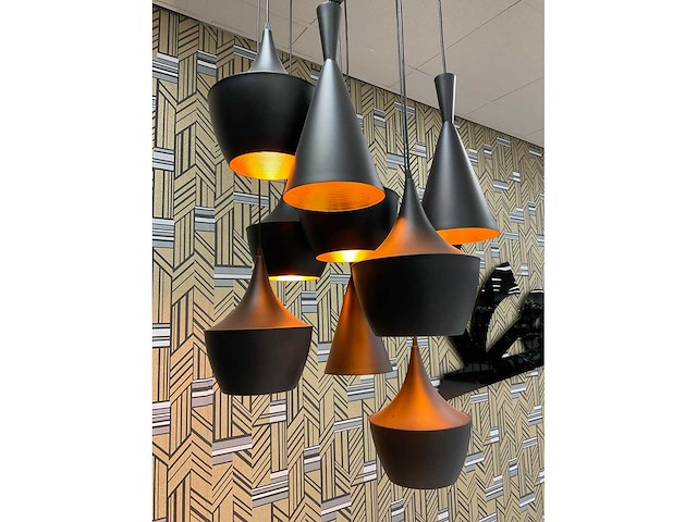Beliani carson - 9-delige - aluminium design hanglamp - afbeelding 8 van  10