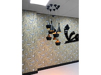 Beliani carson - 9-delige - aluminium design hanglamp - afbeelding 9 van  10