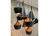 Beliani carson - 9-delige - aluminium design hanglamp - afbeelding 10 van  10