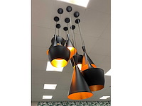 Beliani carson - 9-delige - aluminium design hanglamp - afbeelding 3 van  6