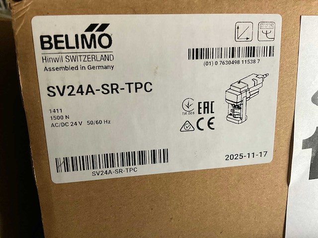 Belimo sv24a-sr-tpc klepaandrijving - afbeelding 4 van  4
