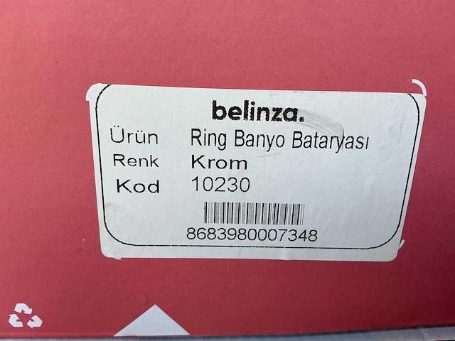 Belinza ring badkraan (3x) - afbeelding 6 van  6