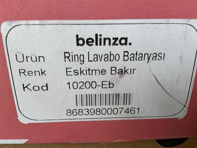 Belinza ring wastafelkraan (2x) - afbeelding 7 van  7