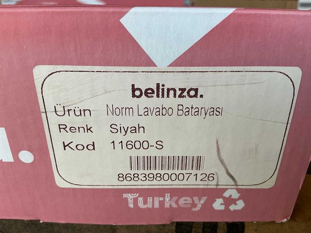 Belinza siyah keukenmengkraan - afbeelding 1 van  1
