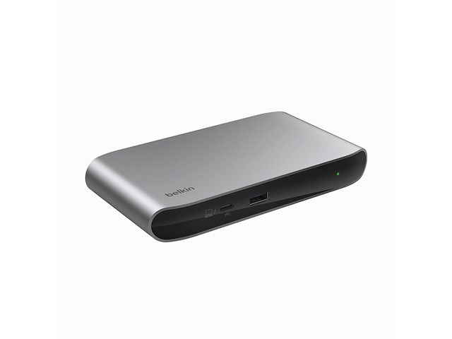 Belkin inc013vfsgy interface hub thunderbolt 4 40000 mbit/s zwart, grijs - afbeelding 1 van  4