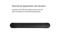 Belkin inc013vfsgy interface hub thunderbolt 4 40000 mbit/s zwart, grijs - afbeelding 3 van  4