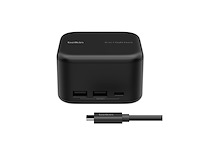 Belkin inc018vfbk usb-c 6-in-1 gan-dock 130w - afbeelding 4 van  6