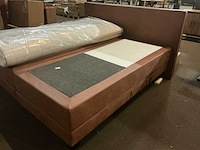 Bellagio lederlook husp hazel 96 elektrische boxspring 180x200cm - afbeelding 6 van  9