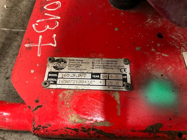 Belle 165.9.072 beregeningspomp - afbeelding 5 van  5