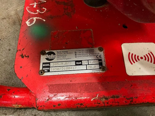 Belle 165.9.072 beregeningspomp - afbeelding 5 van  5