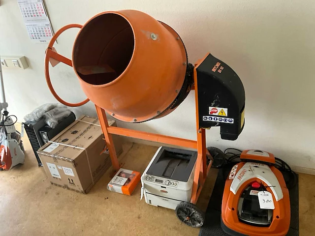 Belle bx163 betonmixer - afbeelding 2 van  6