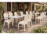Belle epoque - kunststof terrasstoel prinses (22x)
