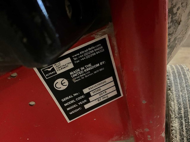 Belle minimix 150 betonmolen - afbeelding 7 van  7