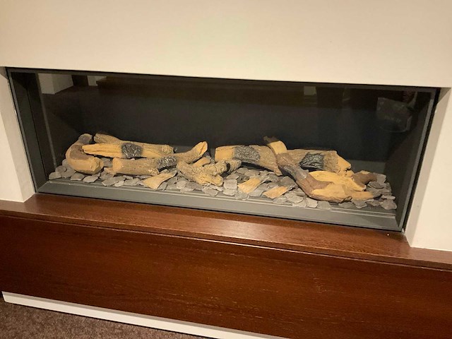 Bellfires horizon bell medium inbouw gashaard met kast- en tv wand - afbeelding 4 van  10