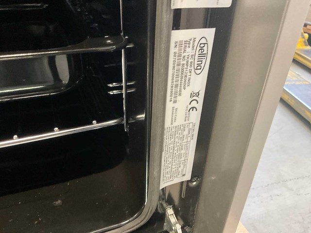 Belling sc900 dft inox vrijstaand gasfornuis - afbeelding 1 van  3