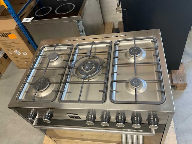 Belling sc900 dft inox vrijstaand gasfornuis - afbeelding 5 van  10