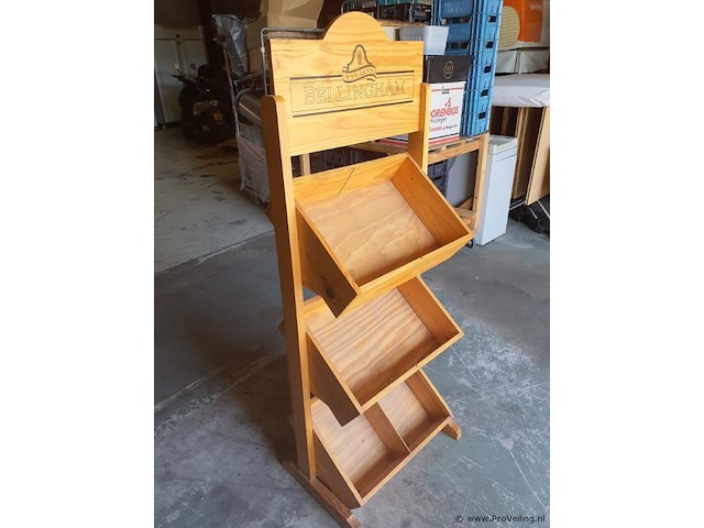 Bellingham houten displayrek - afbeelding 2 van  5