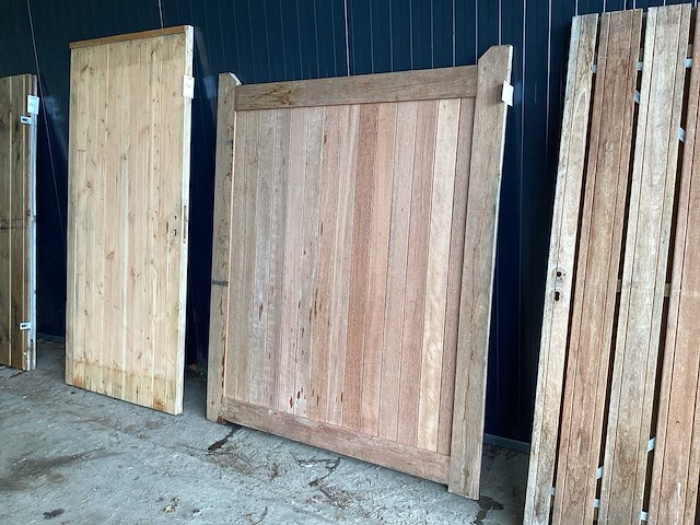 Belmonte hardhout tuinpoort - afbeelding 1 van  4