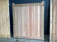 Belmonte hardhout tuinpoort - afbeelding 3 van  4