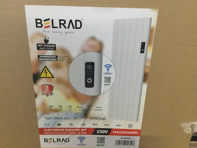 Belrad - blrew006 - elektrische wandradiator - afbeelding 3 van  4
