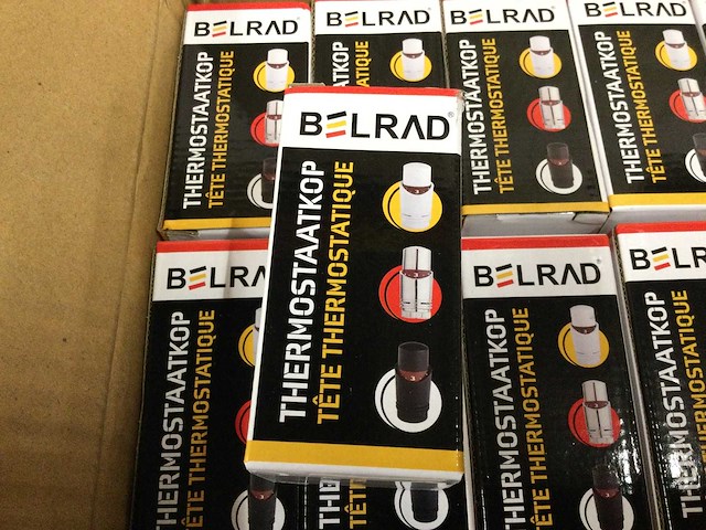 Belrad - thermostaatkoppen (100x) - afbeelding 1 van  2