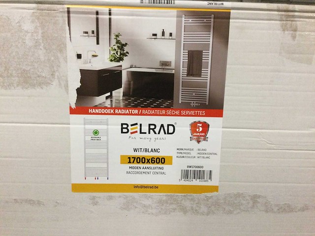 Belrad/lydia - radiator (2x) - afbeelding 2 van  3