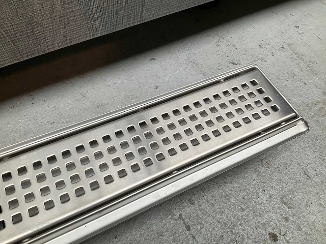 Ben b-drain douchegoot 80cm rvs inclusief rooster - afbeelding 5 van  7