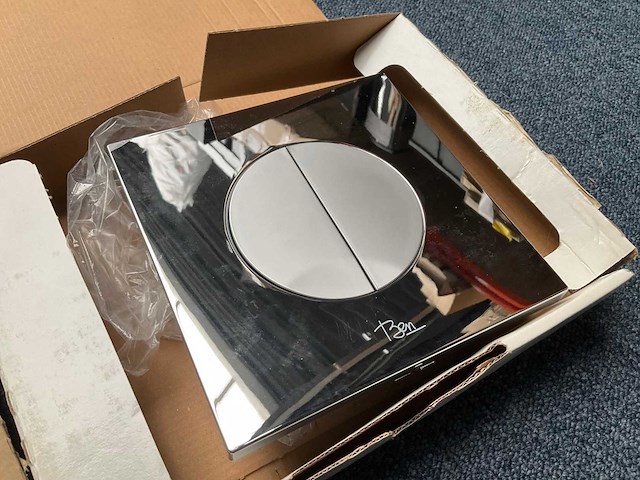 Ben by wisa rock bedieningspaneel chroom en duo chroom (3x) - afbeelding 3 van  5