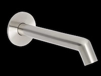 Ben engraved baduitloop brushed nickel 23cm - afbeelding 1 van  5