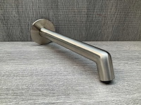 Ben engraved baduitloop brushed nickel 23cm - afbeelding 2 van  5