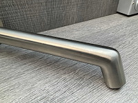 Ben engraved baduitloop brushed nickel 23cm - afbeelding 3 van  5