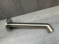 Ben engraved baduitloop brushed nickel 23cm - afbeelding 4 van  5