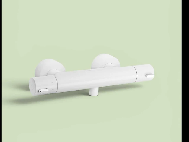 Ben lavion douche thermostaatkraan mat wit - afbeelding 1 van  2