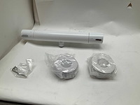 Ben lavion douchethermostaatkraan mat wit chroom coldtouch - afbeelding 3 van  13