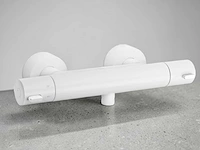 Ben lavion douchethermostaatkraan mat wit chroom coldtouch