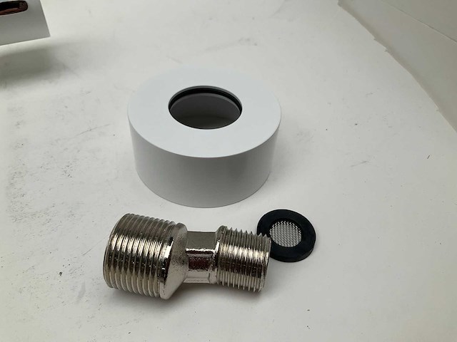 Ben lavion douchethermostaatkraan mat wit chroom coldtouch - afbeelding 3 van  6