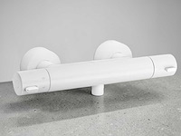 Ben lavion douchethermostaatkraan mat wit chroom coldtouch - afbeelding 1 van  6