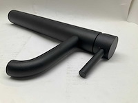 Ben lavion verhoogde wastafekraan gestructureerd zwart - afbeelding 6 van  7