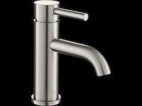 Ben lavion wastafelkraan brushed nickel - afbeelding 1 van  5
