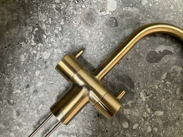 Ben lavion wastafelkraan draaibaar antiek brons - afbeelding 5 van  5