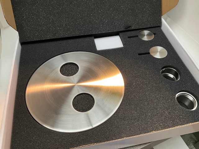 Ben linox rvs inbouwthermostaat afbouwdeel - afbeelding 2 van  6