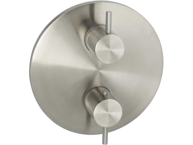 Ben linox rvs inbouwthermostaat afbouwdeel - afbeelding 1 van  6