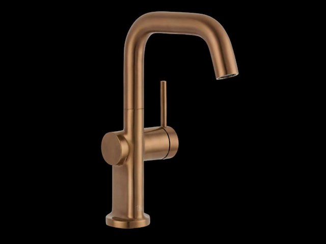 Ben navan wastafelkraan geborsteld koper - afbeelding 1 van  9