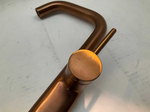 Ben navan wastafelkraan geborsteld koper - afbeelding 8 van  9