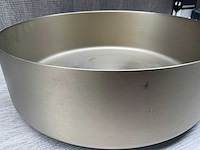 Ben stradius opbouwkom ø 36x12 cm geborsteld messing - afbeelding 2 van  2