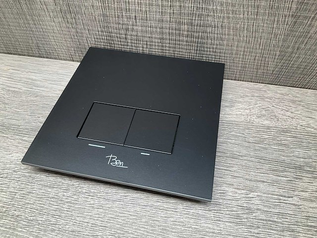 Ben wisa nemano bedieningspaneel mat zwart aluminium - afbeelding 4 van  6