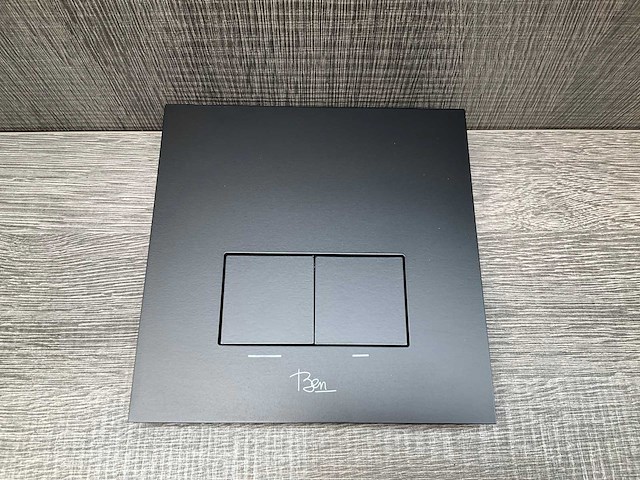 Ben wisa nemano bedieningspaneel mat zwart aluminium - afbeelding 2 van  6